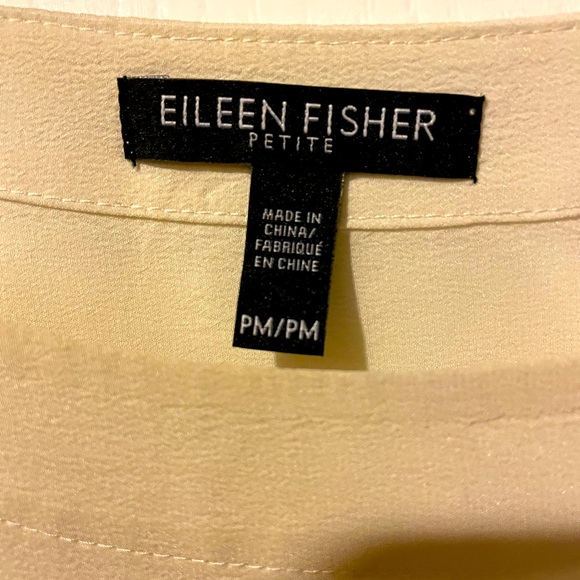 Eileen Fisher 100% Silk Organic Top - Picture 3 of 4